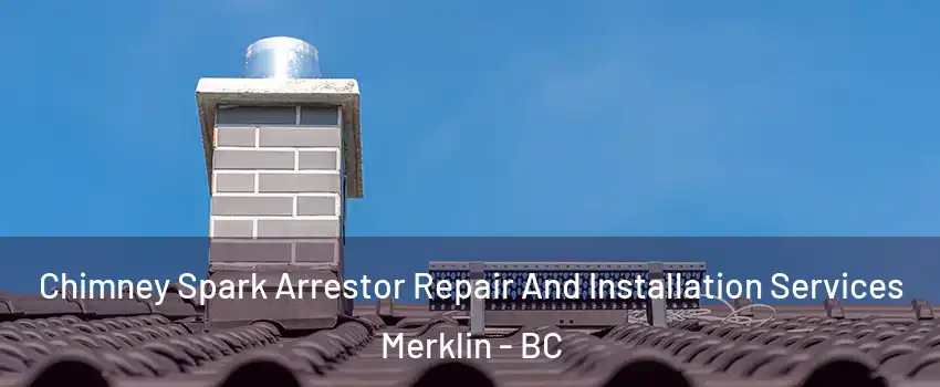 Chimney Spark Arrestor Repair And Installation Services Merklin - BC