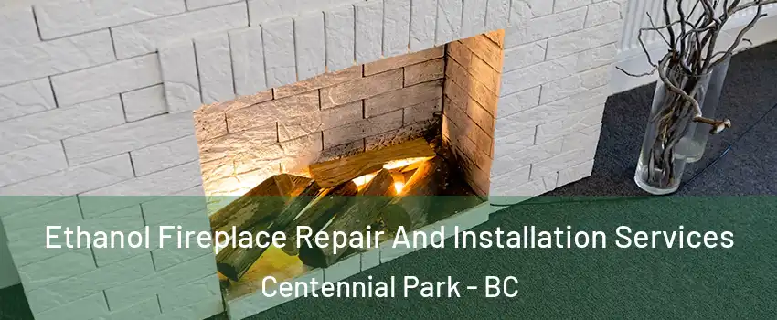 Ethanol Fireplace Repair And Installation Services Centennial Park - BC