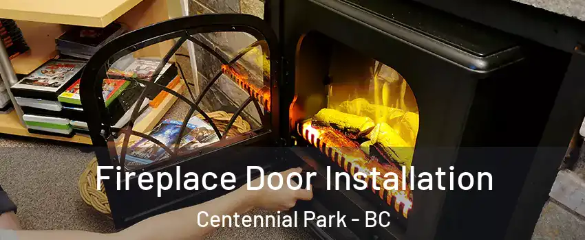 Fireplace Door Installation Centennial Park - BC