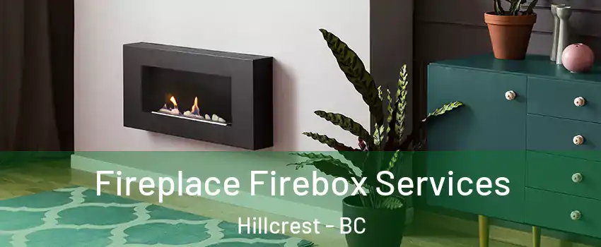  Fireplace Firebox Services Hillcrest - BC
