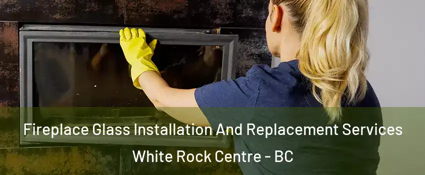Fireplace Glass Installation And Replacement Services White Rock Centre - BC
