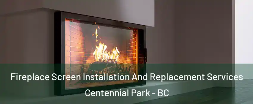  Fireplace Screen Installation And Replacement Services Centennial Park - BC