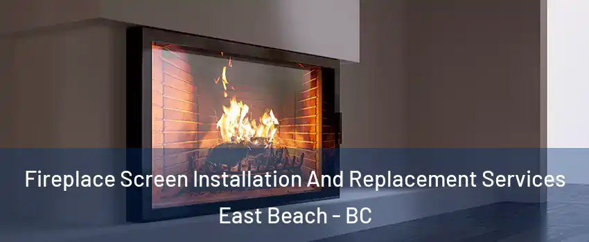 Fireplace Screen Installation And Replacement Services East Beach - BC