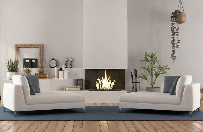 Custom Fireplace Design in White Rock, BC