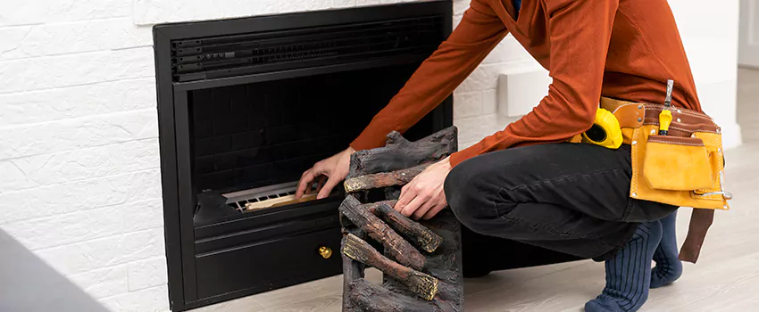 Metal Fireplace Installation in White Rock, British Columbia