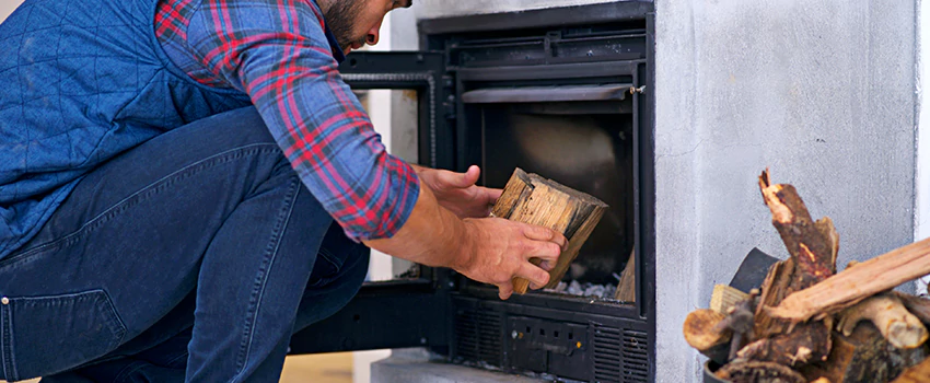Old Broken Fireplace Repair And Replacement in White Rock, BC