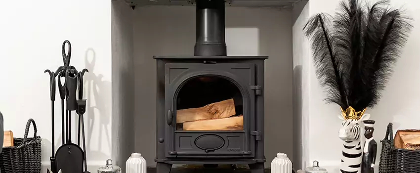 Thelin Hearth Products Providence Pellet Insert Fireplace Installation in White Rock, BC