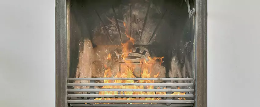 Travis Industries Linear Gas Fireplace Installation in White Rock, British Columbia