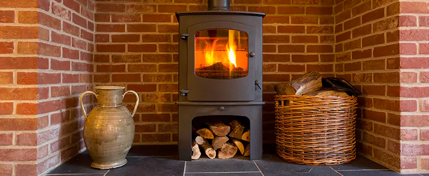 Fix Non-Working Rusted Metal Fireplace in White Rock, British Columbia