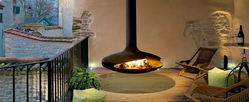 Bioethanol Hanging Fireplace Installation Services in White Rock, BC