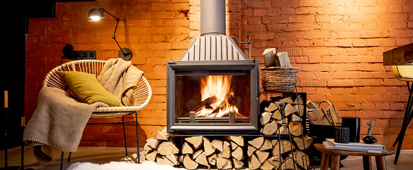 Pellet Stove Chimney Pipe Brackets Installation in White Rock, BC