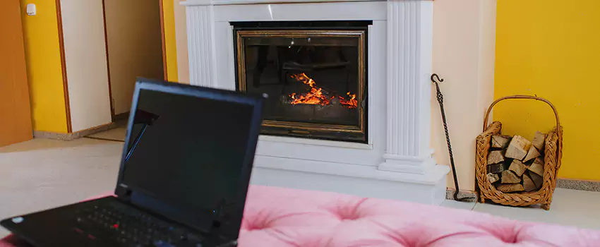 Valor Outdoor Gas Fireplace in White Rock, British Columbia