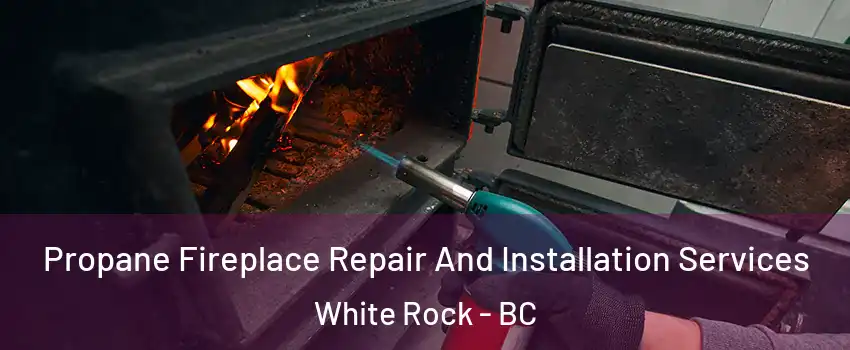 Propane Fireplace Repair And Installation Services White Rock - BC